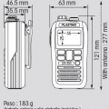 4x Unidades VHF Portátil Plastimo SX-350